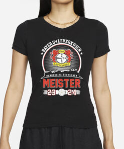 bayer 04 Leverkusen Bundesliga Deutscher Meister 2023-2024 T-Shirt