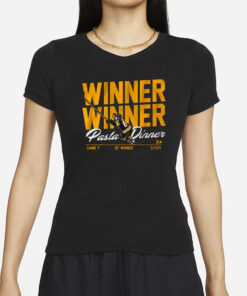 DAVID PASTRNAK WINNER WINNER PASTA DINNER T-SHIRT