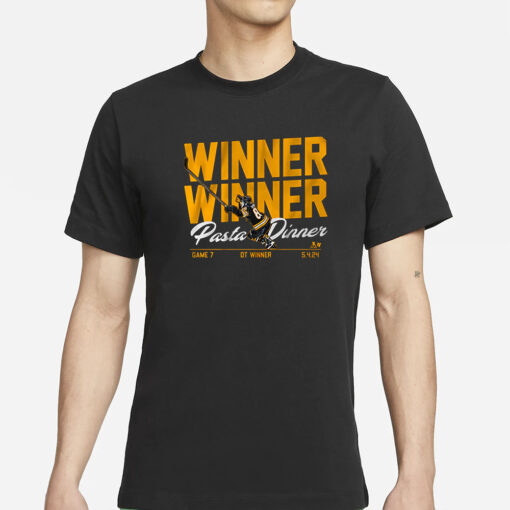 DAVID PASTRNAK WINNER WINNER PASTA DINNER T-SHIRTS