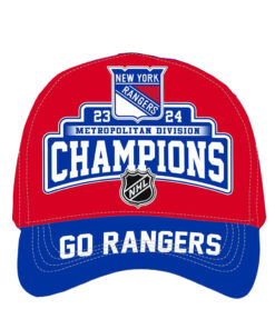 Rangers 23-24 Metropolitan Division Champions Hat