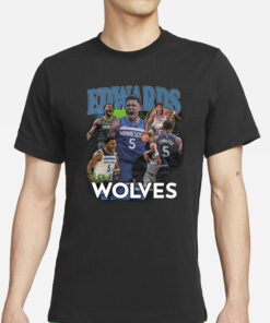 Timberwolves Anthony Edwards Wolves T-Shirts