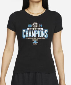 Volunteers 2024 Sec Softball Regular Season Champions T-Shirts