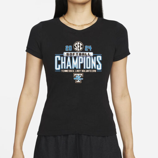 Volunteers 2024 Sec Softball Regular Season Champions T-Shirts