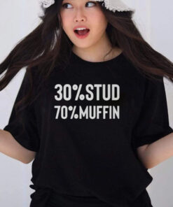 30% STUD 70% MUFIN T-SHIRT