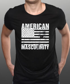 American Masculinity Usa Flag T-Shirt1