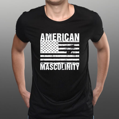 American Masculinity Usa Flag T-Shirt1