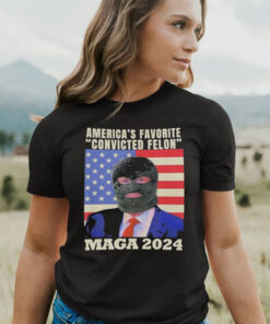 America’s Favorite Convicted Felon Trump Maga 2024 T-Shirt4