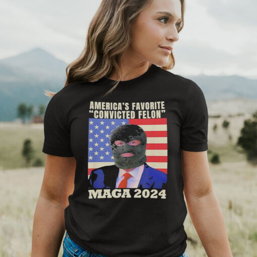 America’s Favorite Convicted Felon Trump Maga 2024 T-Shirt4