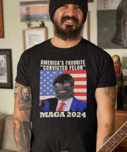 America’s Favorite Convicted Felon Trump Maga 2024 T-Shirt5