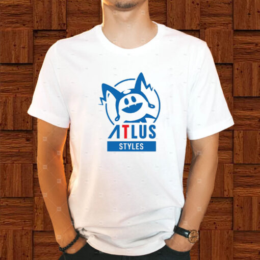 Atlus West Atlus Styles Logo T-Shirt1