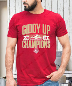 BIRMINGHAM STALLIONS GIDDY UP CHAMPIONS T-SHIRT1