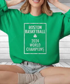 BOSTON BASKETBALL 2024 WORLD CHAMPIONS T-SHIRT4