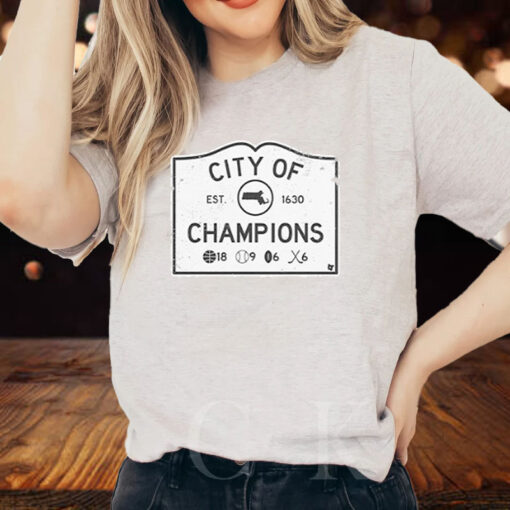 BOSTON CITY OF CHAMPIONS T-SHIRT2