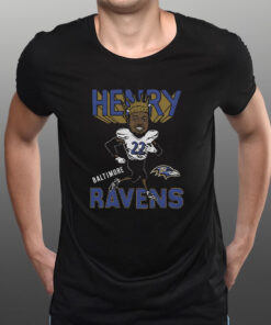 Baltimore Ravens Derrick Henry T-Shirt1