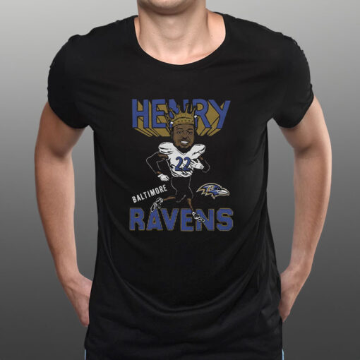 Baltimore Ravens Derrick Henry T-Shirt1