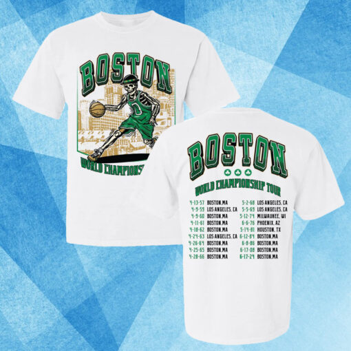 Barstool Sports BOSTON CHAMPIONSHIP TOUR T-SHIRT