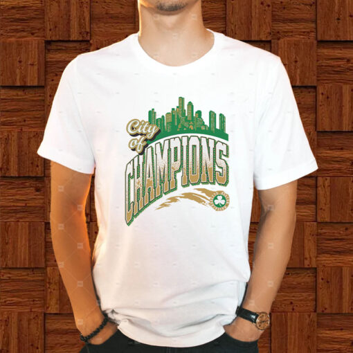 Barstool Sports CITY OF CHAMPIONS BOS T-SHIRT1