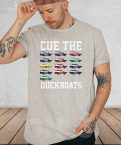 Barstool Sports CUE THE DUCKBOATS 2024 T-SHIRT4