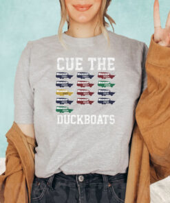 Barstool Sports CUE THE DUCKBOATS 2024 T-SHIRT5