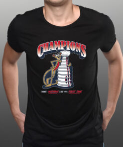 Barstool Sports FL CHAMPIONS 24 T-SHIRT1