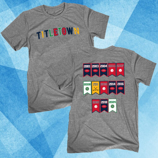 Barstool Sports TITLETOWN BOS T-SHIRT