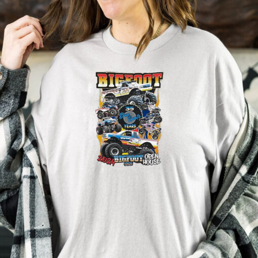 Bigfoot Dan Runte 35 Years 2024 Open House T-Shirt