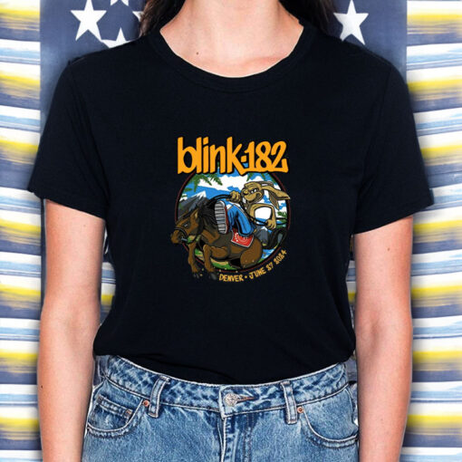 Blink-182 June 27, 2024 Denver, CO T-Shirt5