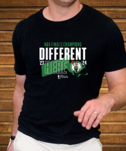 Boston Celtics 2024 Nba Finals Champions Different Here T-Shirt3