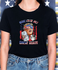 Busch Light Make 4th of July Great Again Trump T-Shirt5