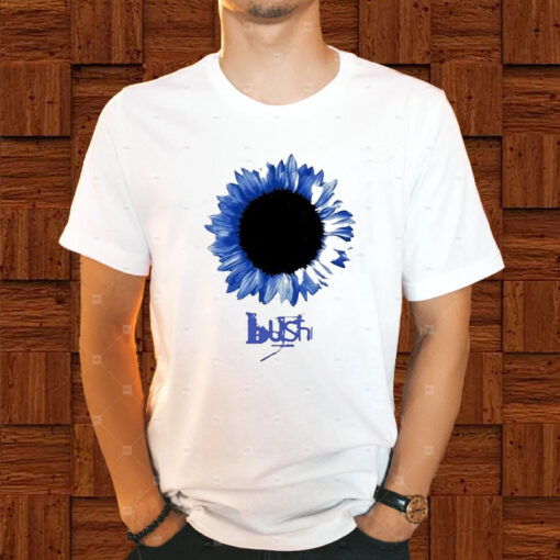 Bush Blue Flower T-Shirt1