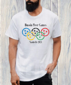 Bussin' With The Boys BUSSIN BEER GAMES 2024 T-SHIRT