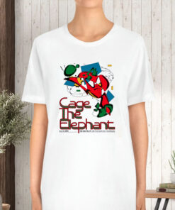 Cage The Elephant Salt Lake City Utah First Credit Union Amphitheatre June 20, 2024 T-Shirt5