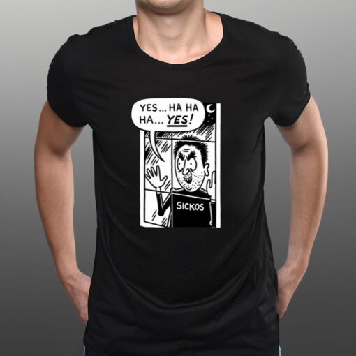 Cartoon Sickos Meme T-Shirt1