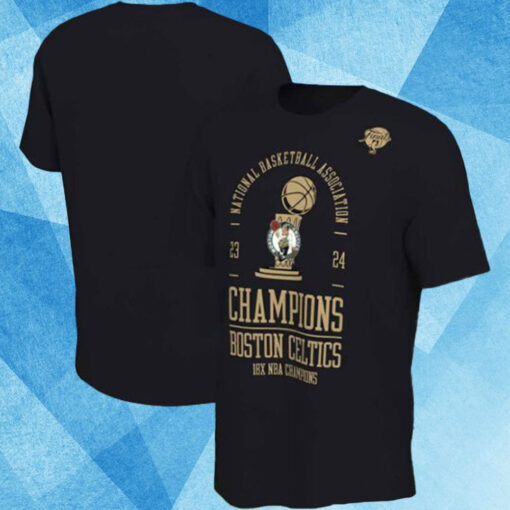 Celtics 18 Time Finals Champions 2024 Locker Room T-Shirt