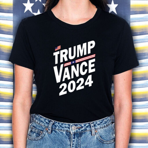 Charlie Kirk Trump Vance 2024 T-Shirt5