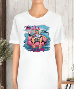 Chillin Like A Felon Trump Summer 2024 T-Shirt5