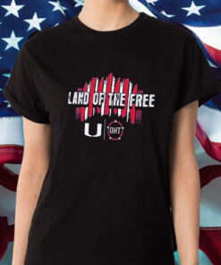 Colosseum Miami Hurricanes Home Of The Brave Land Of The Free T-Shirt