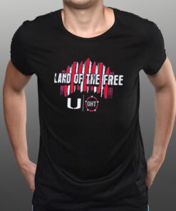 Colosseum Miami Hurricanes Home Of The Brave Land Of The Free T-Shirt1