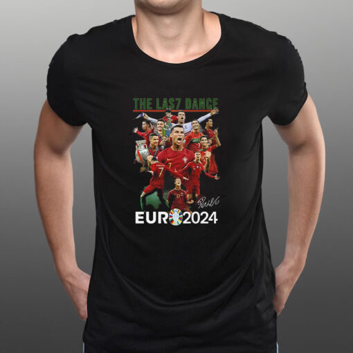 Cristiano Ronaldo The Las7 Dance Euro 2024 T-Shirt1