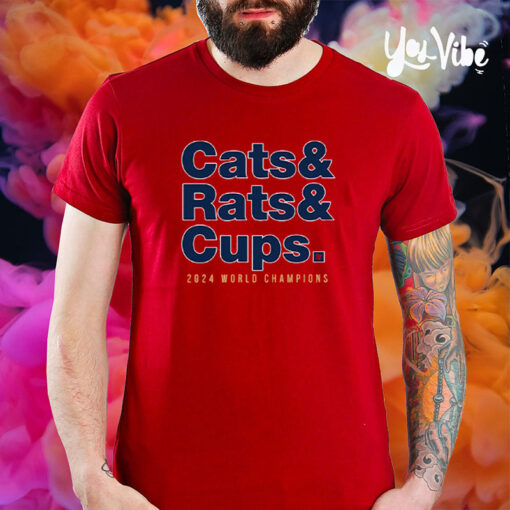 FLORIDA HOCKEY CATS & RATS & CUPS T-SHIRT5