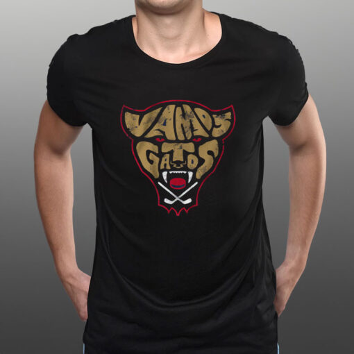 FLORIDA HOCKEY VAMOS GATOS T-SHIRT1