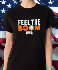 Feel The Boom Boomers Baseball T-Shirt