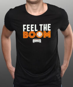 Feel The Boom Boomers Baseball T-Shirt1