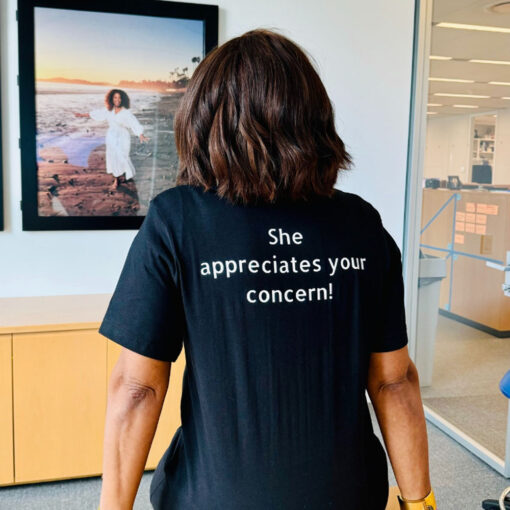 Gayle King Oprah Is Fine Thank You For Asking She Appreciates Your Concern T-Shirt