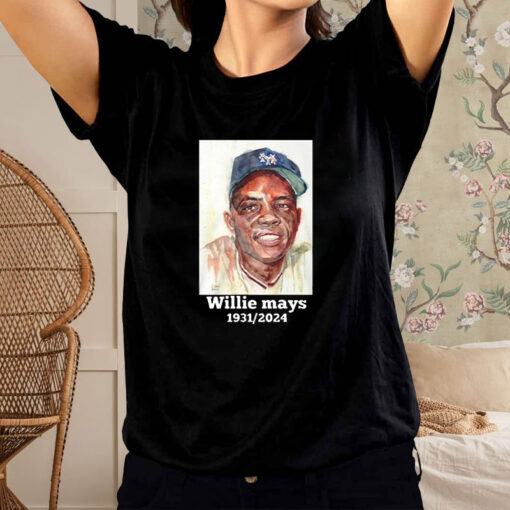 Rest in Peace Willie Mays 1931 2024 T-Shirt2