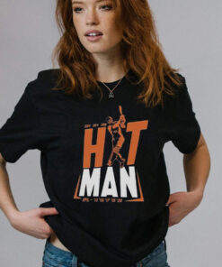 Rohit Sharma 45 Hit Man T-Shirt2