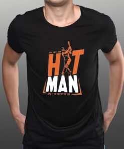 Rohit Sharma 45 Hit Man T-Shirt3