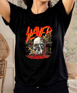 Slayer World Sacrifice Tour 1988 T-Shirt2