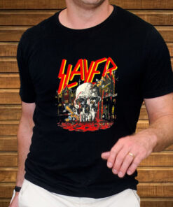 Slayer World Sacrifice Tour 1988 T-Shirt3