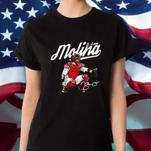 St Louis Puerto Rico Yadier Molina T-Shirt